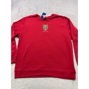MLS Real Salt Lake RSL Believe Crewneck Sweatshirt Red Mens XL New With Tags